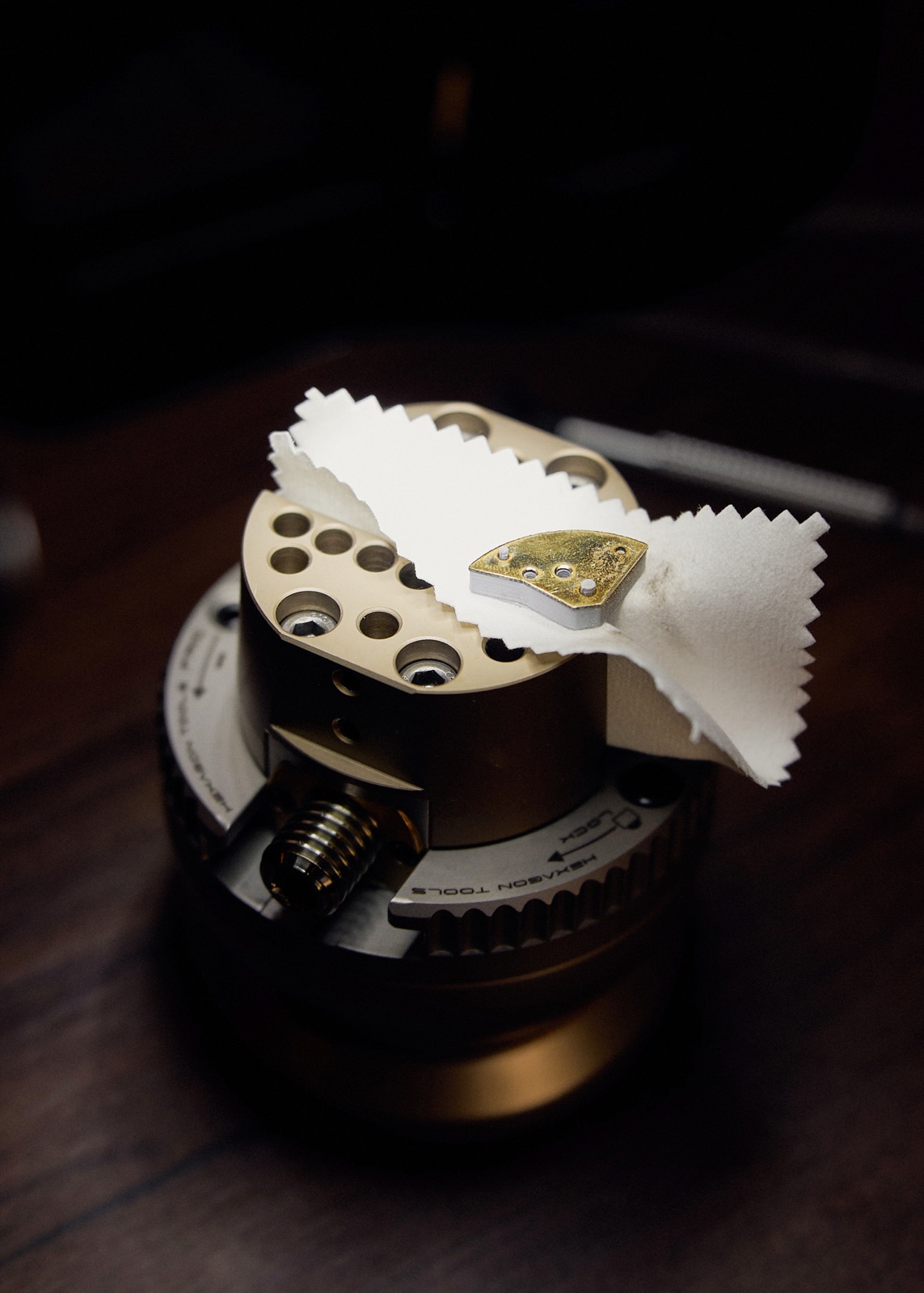 A finished movement bridge